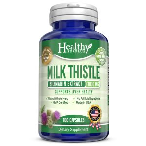 Milk Thistle - 1000 mg - 100 capsules