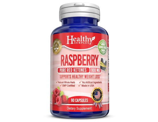 Red Raspberry Ketones - 900 mg - 90 capsules