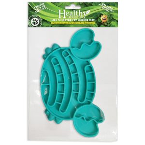 Lick N' Soothe Pet Licking Mat - Turquoise